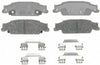 ACDelco 14D922CH Advantage Ceramic Rear Disc Brake Pad Set with Hardware