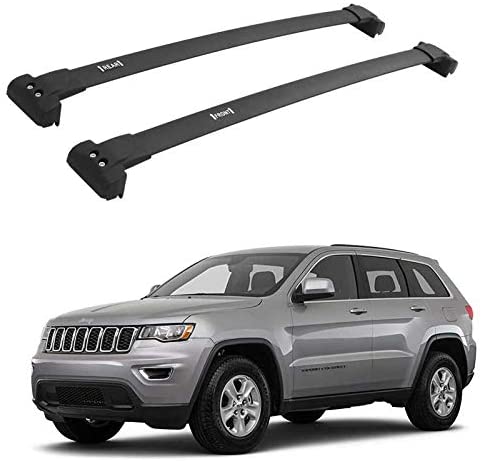 Fit for 2011-2018 2019 2020 2021 Jeep Grand Cherokee (EXCLUDE SRT/High Altitude/Trackhawk) Crossbar Cross Bar Roof Cargo Rack Luggage