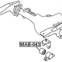 Mb430694 - Arm Bushing (for Front Differential Mount) For Mitsubishi - Febest