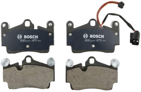 Bosch BP978 QuietCast Premium Semi-Metallic Disc Brake Pad Set For: Audi Q7; Porsche Cayenne; Volkswagen Touareg, Rear