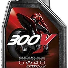 Motul 1104112 300V Road Racing Oil 300 V 5W40 1L