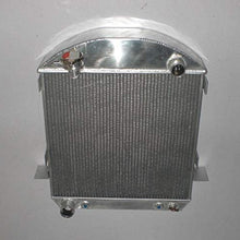 3 ROW Aluminum Radiator and FAN For 1924-1927 Ford Model T-Bucket Grill Shells