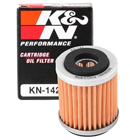 K&N KN-142 High Performance Oil Filter for Yamaha