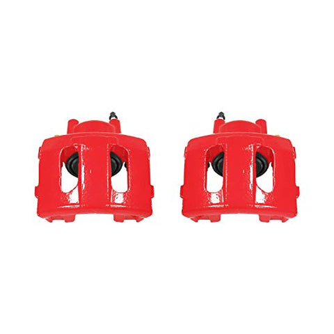 Power Stop S4339 Performance Powder Coated Brake Caliper Set For Jeep