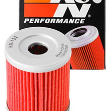 K&N KN-132 high performance oil filter for Suzuki/Hyosung.