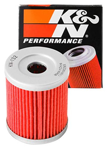 K&N KN-132 high performance oil filter for Suzuki/Hyosung.