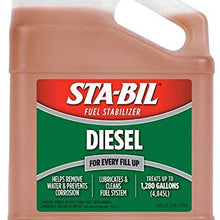STA-BIL (22254) Diesel Fuel Stabilizer And Performance Improver - Keeps Diesel Fuel Fresh For Up To 12 Months - Lubricates And Cleans The Fuel System - Treats 320 Gallons, 32 fl. oz.