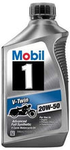 Mobil 1 20W-50 Full Synthetic Motorcycle Oil, 1-Quart, Single Bundle 5W-30 Extended Performance Full Synthetic Motor Oil, 5-Quart, Single