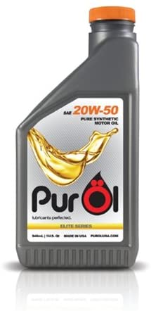 PurOl Elite Synthetic Motor Oil 20w50 1-liter Bottle