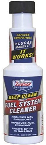 Lucas Oil Deep Clean Fuel System Cleaner, 5.25 Ounce