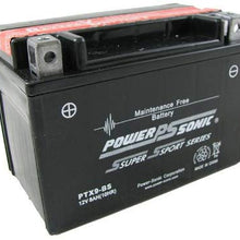 Power-Sonic (PTX9-BS) Sealed Maintenance Free Powersport Battery