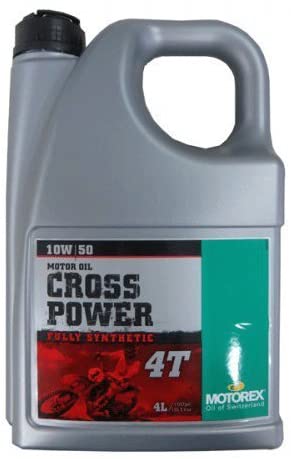 Motorex Cross Power 4T Full Syn 10W50 HP Oil 4 liter Jug for KTM 4 Strokes (401-401/401-400)