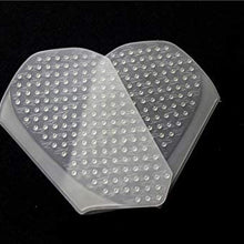 Redcolourful 1 Pair Motorcycle Side Oil Box Anti Slip Protector Pad for Ho-nda CBR600RR 13-16 Transparent for Auto Accessory