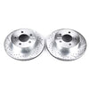 Power Stop AR8745XPR Front Evolution Drilled & Slotted Rotor Pair