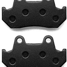 KMG Front Brake Pads for 1984-1985 Honda VF 500 C V30 Magna - Non-Metallic Organic NAO Brake Pads Set