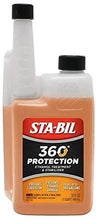 STA-BIL (22295 360 Protection Ethanol Treatment and Fuel Stabilizer - Prevents Corrosion - Prevents Ethanol Damage - Keeps Fuel Fresh for Up to 12 Months, 4 fl. oz.