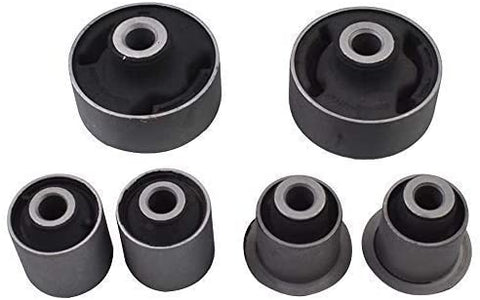 6X Front Lower Control Arm Inner & Outer Bushing Kit For Accord TL TSX