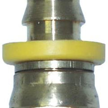 NEW SOUTHWEST SPEED STRAIGHT BRASS BARBED HOSE END FOR 5/8" HOSE TO -10 AN FOR PUSH LOCK HOSE