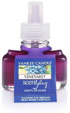 Yankee Candle Vineyard Scent-Plug Air Freshener Refill, Festive Scent