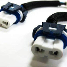 iJDMTOY 9006 HB4 Heavy Duty Ceramic Wiring Harness Sockets Compatible With Headlights or Fog Lights