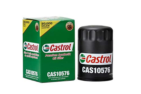 Castrol CAS10576 20,000 Mile Premium Synthetic Oil Filter