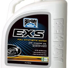BEL-RAY EXS SYNTH ESTER 4T ENGINE OIL 10W-40 (4L), Manufacturer: BEL-RAY, Manufacturer Part Number: 99161-B4LW-AD, Stock Photo - Actual parts may vary.