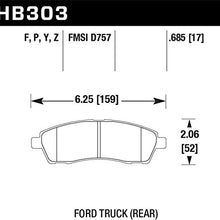 Hawk Performance HB303P.685 SuperDuty Brake Pad