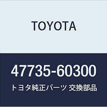 TOYOTA Genuine 47735-60300 Brake Pad