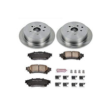 Power Stop KOE5864 Autospecialty Rear Replacement Brake Kit-OE Brake Rotors & Ceramic Brake Pads