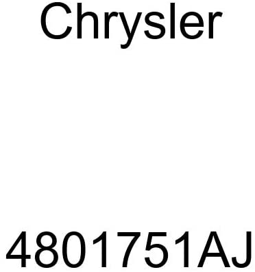 Genuine Chrysler 4801751AJ Electrical Engine Wiring