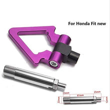Epmn Sport Japan Model Car Auto Trailer Tow Hook Ring Eye Towing Front Rear Aluminum for Honda FIT New TR-RTHLPH005 (Red)
