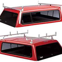 Hauler Racks Universal Aluminum Camper Shell Rack - for Full-Size Pickup Trucks with Caps, Model Number C300FULL-1