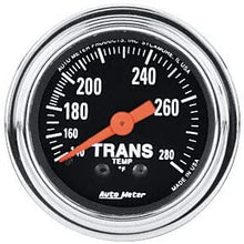 AUTO METER 2451 Traditional Chrome Mechanical Transmission Temperature Gauge