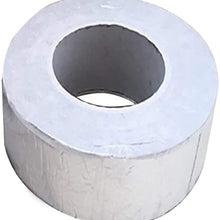 Aluminum Foil Tape,1 Roll Sealed Waterproof Tape Butyl Rubber Aluminium Foil Tape for Pipes Patch Holes Cracks Patch Shield Power Tape