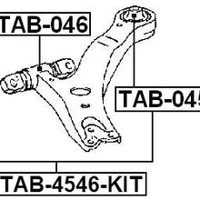 FEBEST TAB-4546-KIT Front Arm Bushing Kit