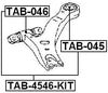48069-33070 - ARM BUSHING FRONT ARM KIT - 1 Year Warranty - FEBEST # TAB-4546...