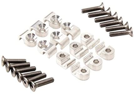 Aluminum Brake Line Clamps, 3/16 Inch, Set of 12