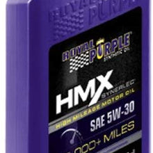 Royal Purple 11745-6PK HMX SAE 5W-30 High-Mileage Synthetic Motor Oil - 1 qt. (Case of 6)