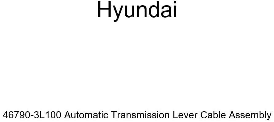 Genuine Hyundai 46790-3L100 Automatic Transmission Lever Cable Assembly