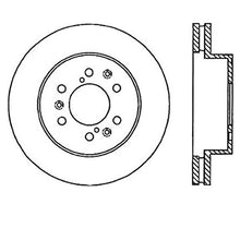 StopTech 126.66057SL Sport Slotted Brake Rotor (Front Left), 1 Pack