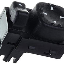 Power Mirror Switch Replacement fit for 1500 2500 2000-2002 Chevy Silverado 1500 1500HD 2500 2500HD 3500 Suburban 1500 2500 2000-2002 GMC Sierra 1500 2500 2000-2002 GMC Yukon XL 1500 2500