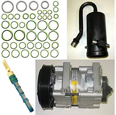A/C Compressor Kit - Compatible with 1991-1993 Ford F150 4.9L 6-Cylinder