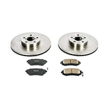 Power Stop KOE2373 Autospecialty Front Replacement Brake Kit-OE Brake Rotors & Ceramic Brake Pads