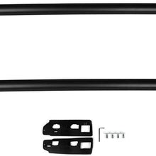 ECCPP Roof Top Crossbar Rails Set Fit for Honda Pilot 3.5L 2009-2015,Aluminum Roof Rack Side Rails Luggage Cargo Carrier Rails
