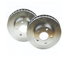 ONNURI Front Brake Rotors/Disc set for 86-95 Mercedes Benz 190E. 260E, 300E, 560SL