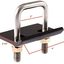 MAXXHAUL 50023 Tightener Anti Rattle Stabilizer for 1.25" to 2" Hitches