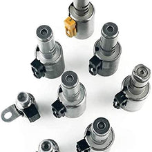 09G 6-speed Remanufactured Trans Solenoid set 8 pcs Compatible with VW Audi Mini 2003-On TF-60SN/TF60SN