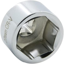 KEDAKEJI Heavy Duty 32mm 6-Point Socket For GM，Volkswagen, Pontiac Chevrolet, Saturn, Pontiac,Saab and All With 32mm Oil Filter Caps, Low Profile Oil Filter Wrench, 3/8" Drive Oil Filter Removal Tool