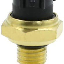 X AUTOHAUX Car 2 Pins Coolant Water Temperature Sensor DC 12V 37870PJ7003 for Honda Civic 1988-2000