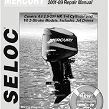 Mercury Engine Repair and Maintenance Manual, All 2 Stroke Engines, 2001 to 2009